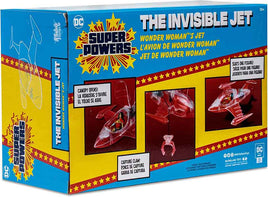 DC Super Powers 4 Inch Scale Vehicle Figure Wave 4 - Invisible Jet