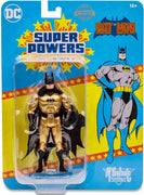DC Super Powers 4 Inch Action Figure Wave 6 - Batman Gold Variant