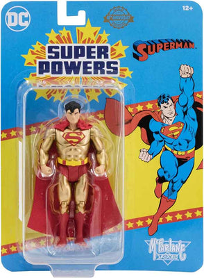 DC Super Powers 4 Inch Action Figure Wave 7 - Superman (Gold Edition)