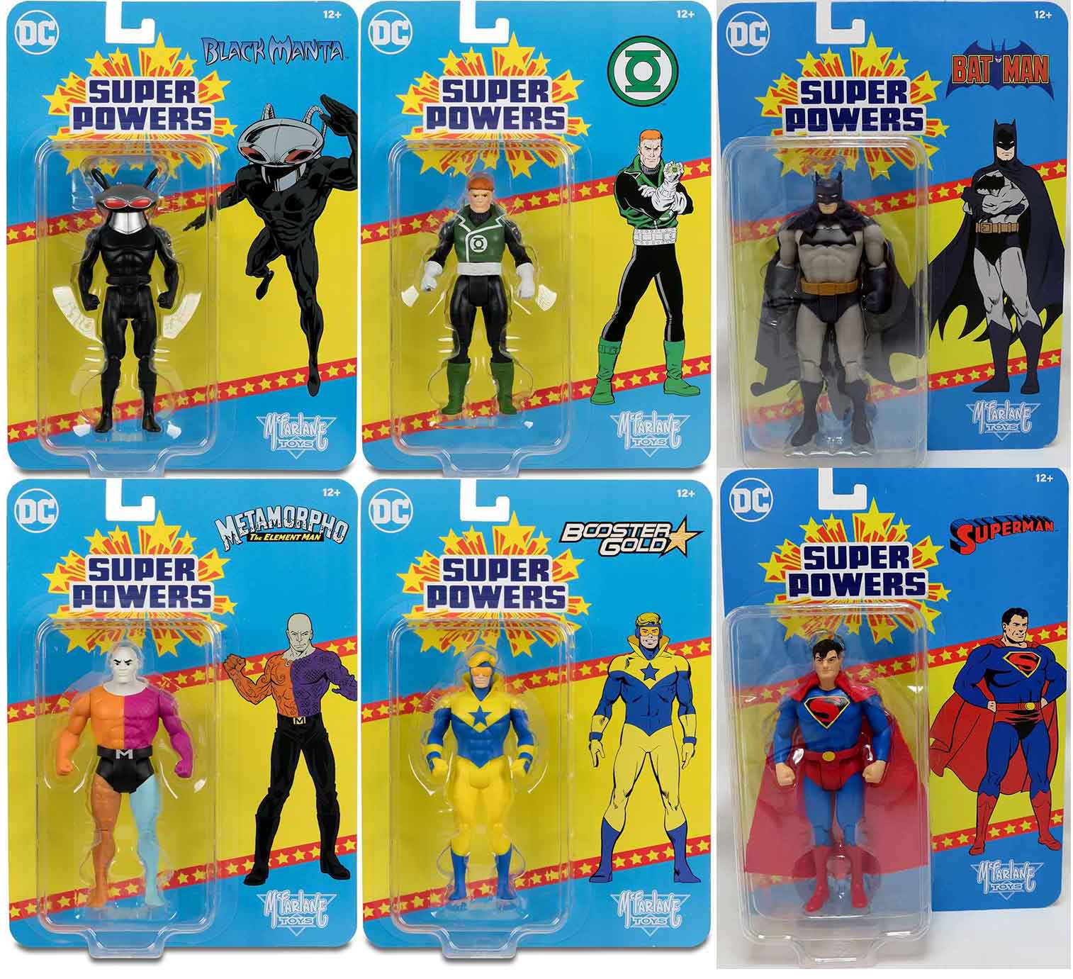 DC Comics Metamorpho The Element Man – Action Figure Deluxe 6,5" Con Mani Intercambiabili E Base Elemento - copertina