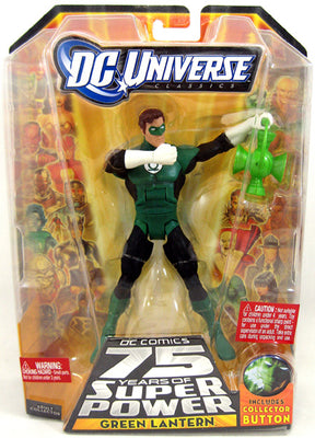 DC Universe Classic 6 Inch Action Figure - All-Star Green Lantern with Collector Button (Sub-Standard Packaging)