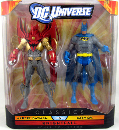 DC Universe 6 Inch Action Figure Knightfall - Azrael Batman & Batman