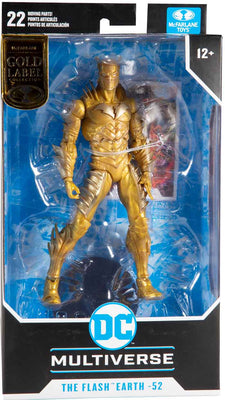 DC Multiverse Dark Nights Metal 7 Inch Action Figure Exclusive - The Flash Earth-52 Gold Label