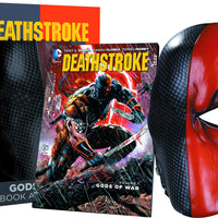 Deathstroke Gods Of War Life Size Comic Cosplay Box Set - Deathstroke Book & Mask Set