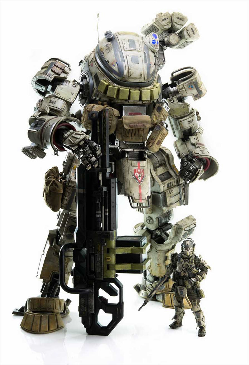 XF13RMX　IMC ORGER TITAN ThreeZero 3A Titanfall IMC Ogre Action Figure Collectible 1