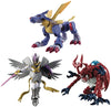 Digimon Adventure 3 Inch Action Figure Shokugan - Set of 3 (MetalGarurumon - MagnaAngemon - MegaKabuterimon)