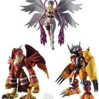 Digimon Adventure 3 Inch Action Figure Shokugan - Set of 3 (Wargreymon - Angewomon - Garudamon)