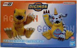 Digimon 5 Inch Static Figure Ichibansho - Agumon & Gabumon (Clash of Light and Darkness)
