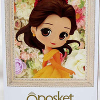 Disney Characters Flower Style 5 Inch Static Figure Q-Posket - Belle Version A