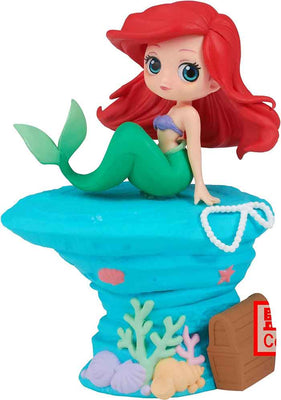 Disney Characters Mermaid Style 5 Inch Static Figure Q-Posket - Ariel Version A