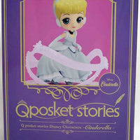 Disney Characters Stories 3.75 Inch Static Figure Q-Posket - Cinderella Ver B