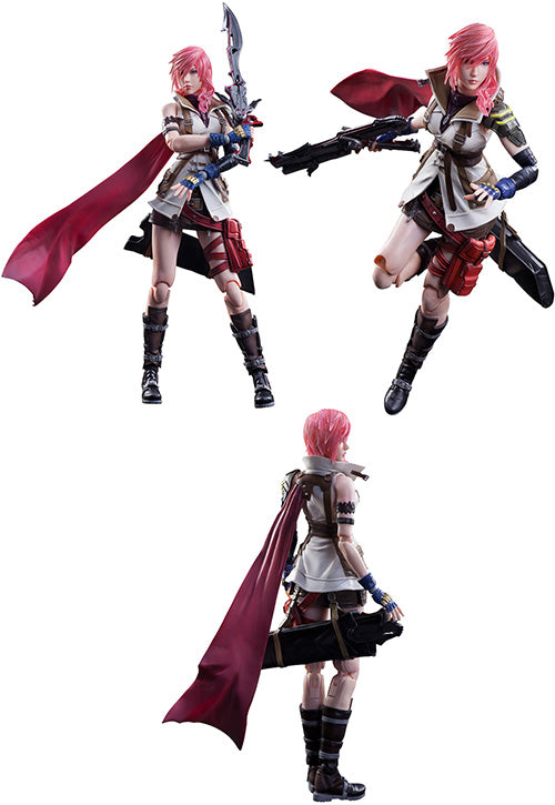 Dissidia Final Fantasy 7 Inch Action Figure Play Arts Kai - Lightning