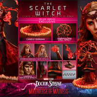 Doctor Strange in the Multiverse of Madness 12 Inch Action Figure 1/6 Scale Deluxe - Scarlet Witch Hot Toys 9111212