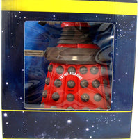 Doctor Who 9 Inch Piggy Bank - Red Dalek Talking Money Bank