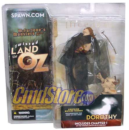 DOROTHY w/DRESS WITH MUNCHKINS Figure Twisted Land Of Oz