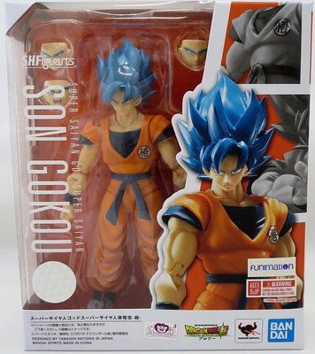 Dragonball Super Broly 6 Inch Action Figure S.H. Figuarts - Super Saiyan Blue Goku Reissue