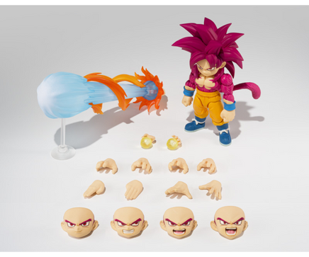 Dragonball Super Daima 5 Inch Action Figure S.H. Figuarts Exclusive - Super Saiyan 4 Son Goku (Mini)