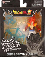 Dragonball Super 6 Inch Action Figure Dragon Stars Power Up Pack - Super Saiyan 4 Gogeta