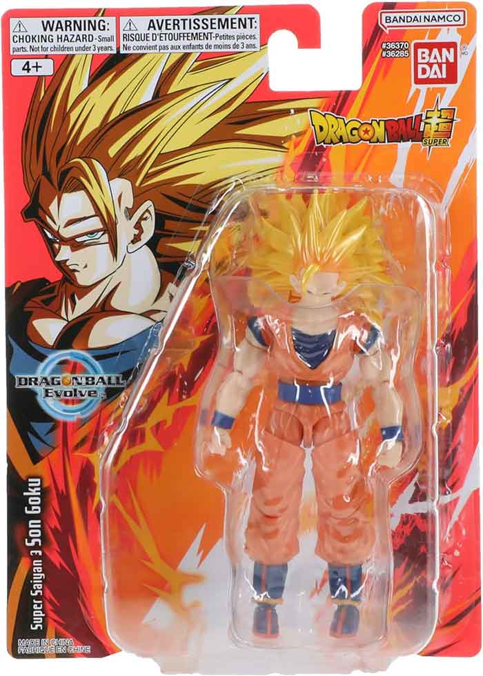 Dragonball Super Inch Action Figure Evolve Super Saiyan Son Goku