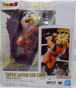 Dragonball Z 7 Inch Statue Figure FiguartsZERO - Super Saiyan Son Goku Trail of Battles