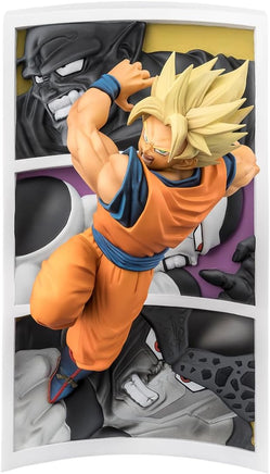 Dragonball Z 7 Inch Statue Figure FiguartsZERO - Super Saiyan Son Goku Trail of Battles