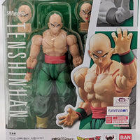 Dragonball Z 6 Inch Action Figure S.H. Figuarts - Tien Shinhan (Shelf Wear Packaging)