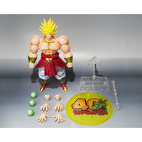 Dragonball Z 7 Inch Action Figure S.H. Figuarts Exclusive - Broly 40th Anniversary Reissue Edition