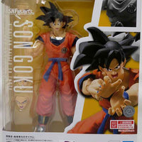 Dragonball Z 6 Inch Action Figure S.H. Figuarts - Goku Raised A Saiyan Raised on Earth Reissue V2