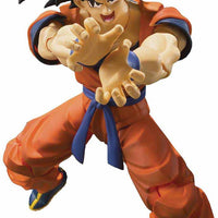 Dragonball Z 6 Inch Action Figure S.H. Figuarts - Goku Raised A Saiyan Raised on Earth Reissue V2