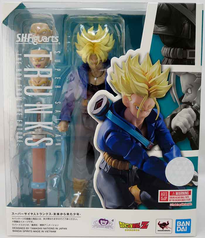 Dragonball Z 5 Inch Action Figure S.H. Figuarts - Super Saiyan Trunks