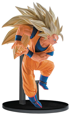 Dragonball Z Super 6 Inch Statue Figure Big Budokai Series - Kamehameha Super Saiyan 3 Goku