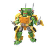 Transformers x Teenage Mutant Ninja Turtles 7 Inch Action Figure Deluxe Class - Toy Party Wallop (4 Different Heads)