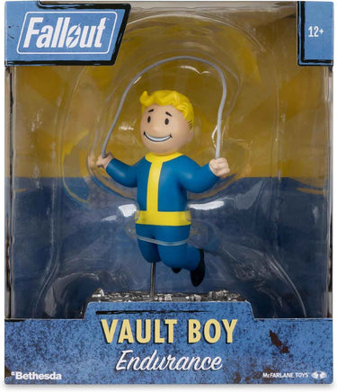 Fallout 5 Inch Static Figure Posed Series - Vault Boy Endurance