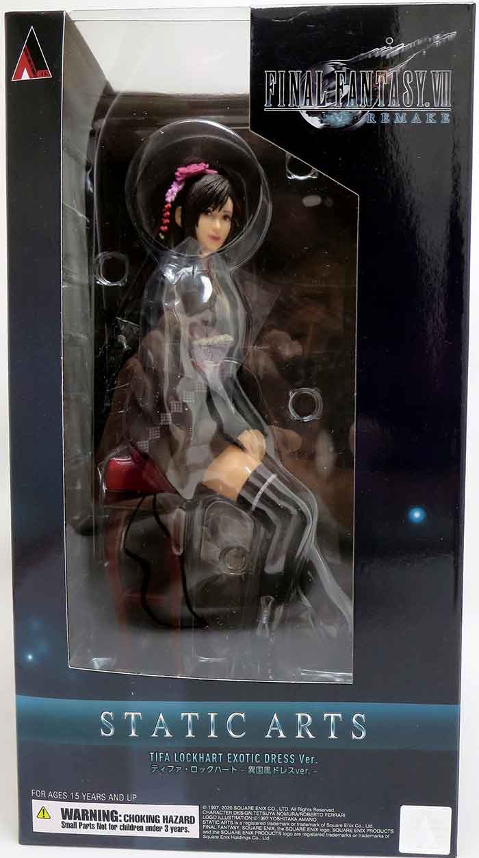 【西・アズナブル】 STATIC ARTS ティファ ドレス Ver. Amazon.com: Square Enix - Final Fantasy VII Remake - Static
