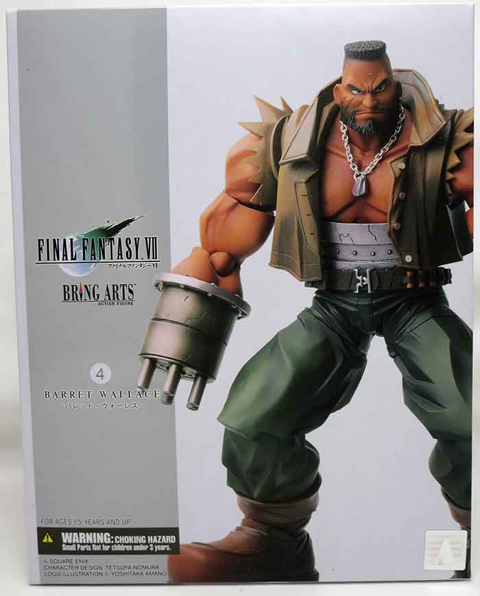 Final Fantasy VII 6 Inch Action Figure Bring Arts - Barret
