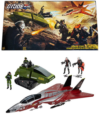 G.I. Joe 50th Anniversary 3.75 Inch Action Figure Box Set Exclusive - Crimson Strike Pack SDCC 2015