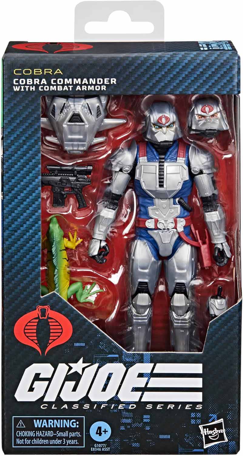 G.I. Joe Classfied 6 Inch Action Figure Wave 22 - Cobra Commander