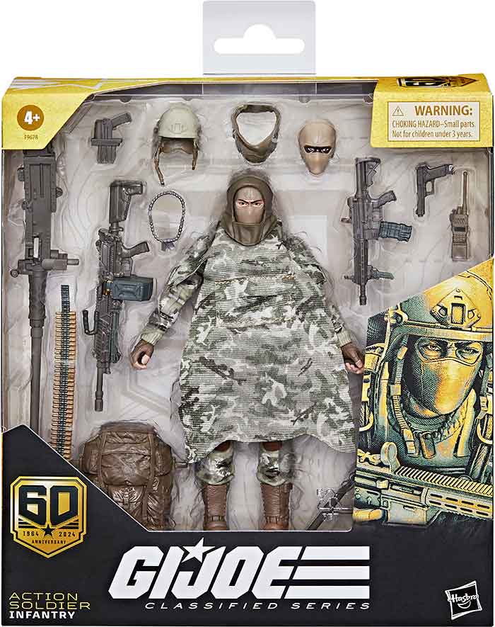 G.I. Joe Classified 6 Inch Action Figure 60th Deluxe G.I. Joe Classified 6 Inch Action Figure 60th Deluxe