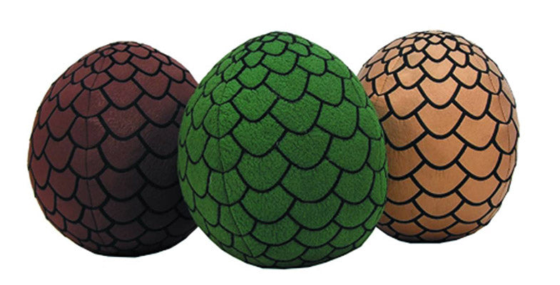 Game Of Thrones 7 Inch Plush Figure - Brown Dragon Egg