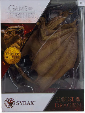 Game Of Thrones House Of Dragon 10 Inch Static Figure Deluxe - Syrax