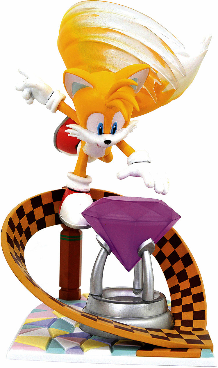 Gaming Gallery 9 Inch PVC Statue Sonic The Hedgehog - Tails