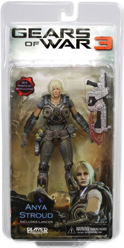 Gears Of War 3 7 Inch Action Figure Series 1 - Anya Stroud