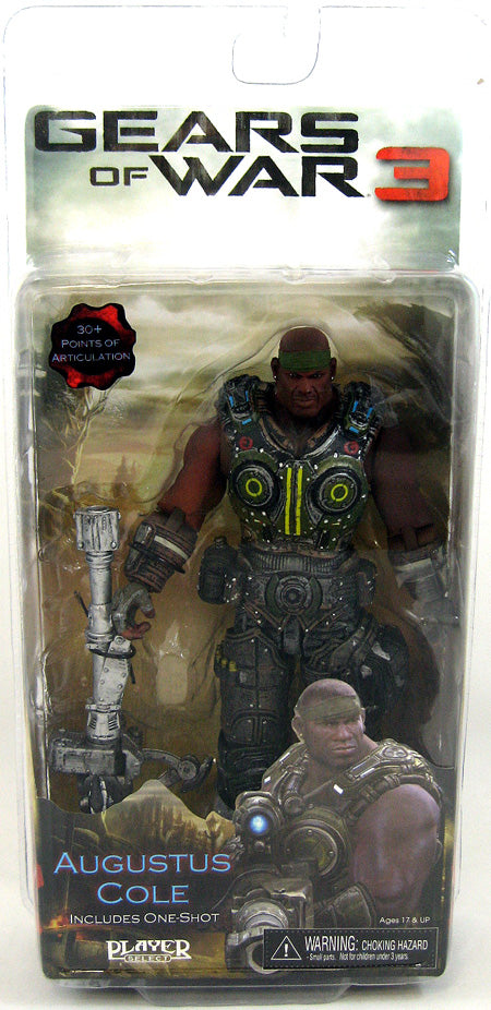 Gears of War 3 7 Inch Action Figure Series 2 - Augustus Cole