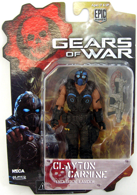 NECA Gears of War 3 on sale Clayton Carmine figure