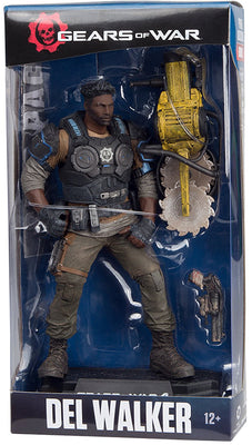 Gears Of War 6 Inch Static Figure Color Tops Series - Del Walker #14