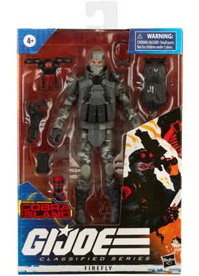 G.I. Joe Classified 6 Inch Action Figure Special Missions Cobra Island Exclusive - Firefly