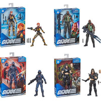 G.I. Joe Classified 6 Inch Action Figure Series 3 - Set of 4 (Zartan - Infantry - Scarlett V2 - Roadblock V2)