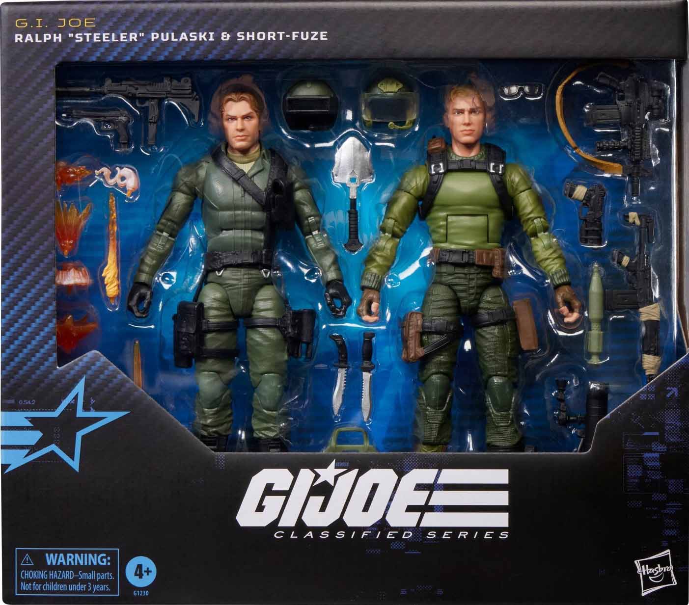 G.I. Joe Classified 6 Inch Action Figure 2-Pack Exclusive - Ralph