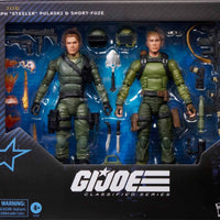G.I. Joe Classified 6 Inch Action Figure 2-Pack - Ralph Steeler Pulaski & Short-Fuze Reissue