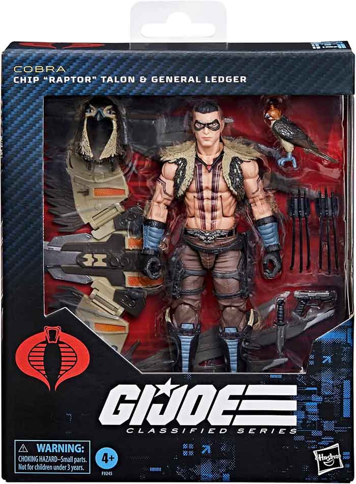 G.I. Joe Classified 6 Inch Action Figure Deluxe - CHIP Raptor Talon & | cmdstore.com G.I. Joe Classified 6 Inch Action Figure Deluxe - CHIP Raptor Talon & | cmdstore.com